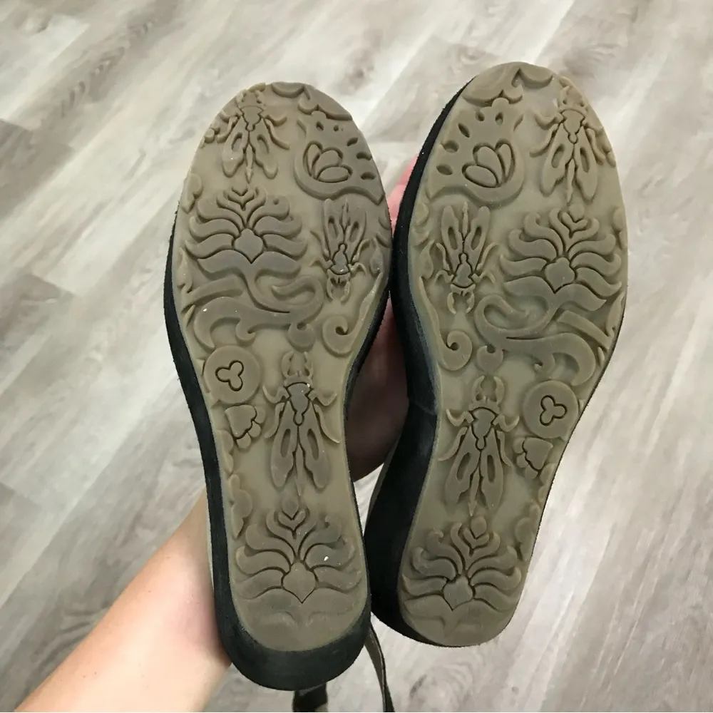 Fly London Pati Wedge Sandal 38 Red Black Portugal - Image 10