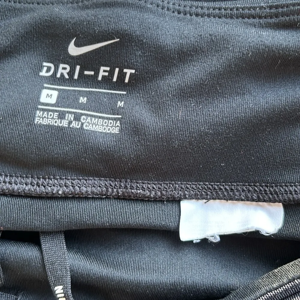 Nike Running Leggings Tight Athletic Athleisure Sz Medium Reflective Full Length - Image 10