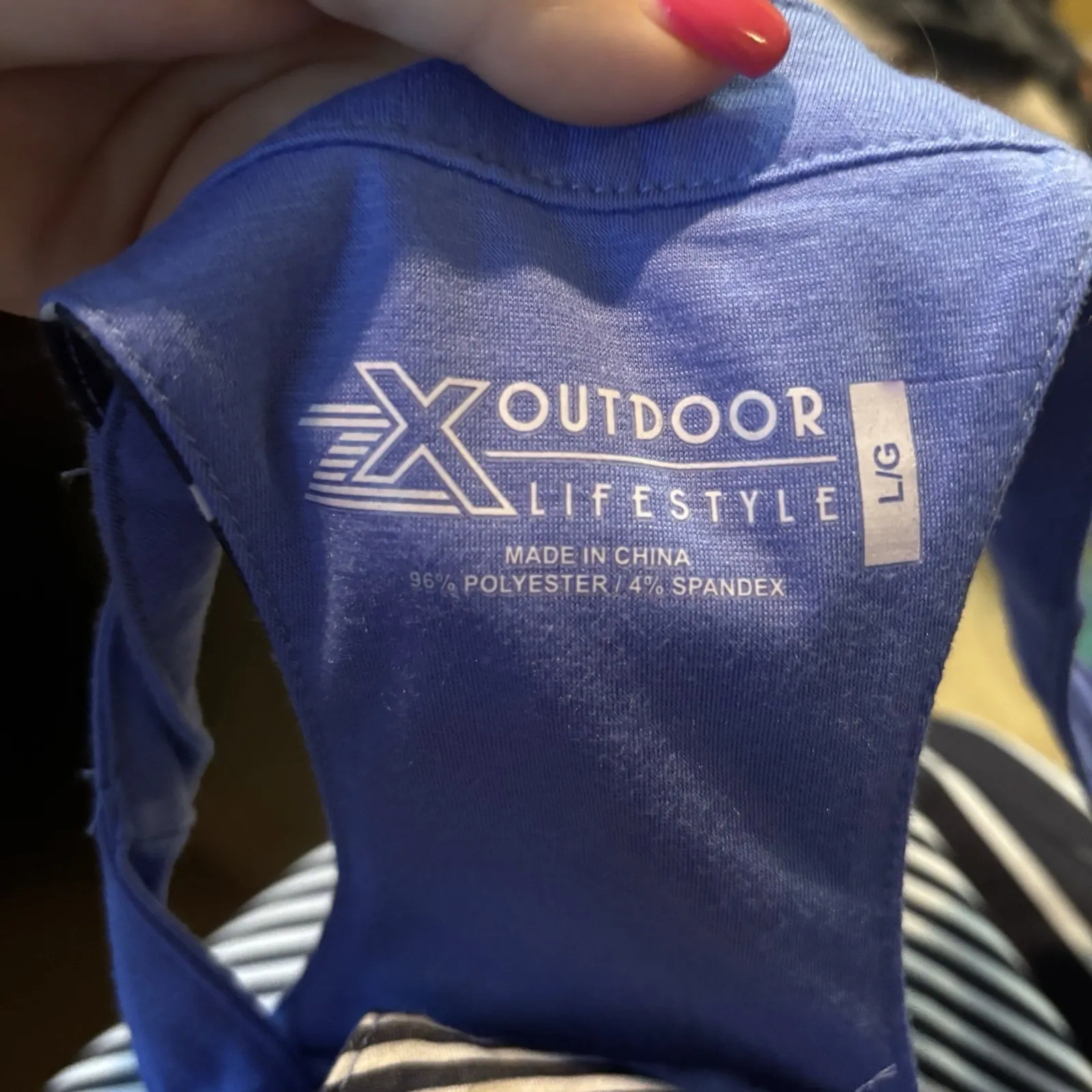 ZX Outdoor Lifestyle Size Large Racerback Striped Tank Dress‎ Empire Waist NWT - Image 5