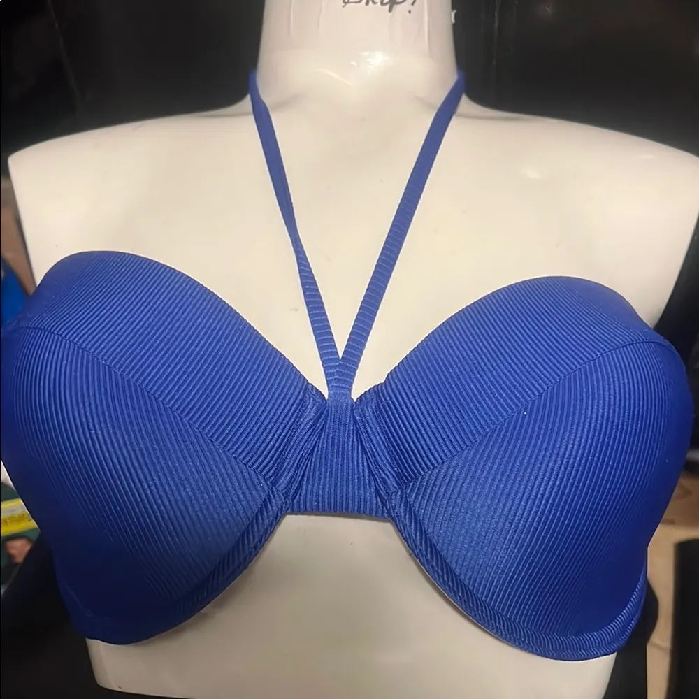 Shade & Shore ribbed bikini top 34DD - Image 2