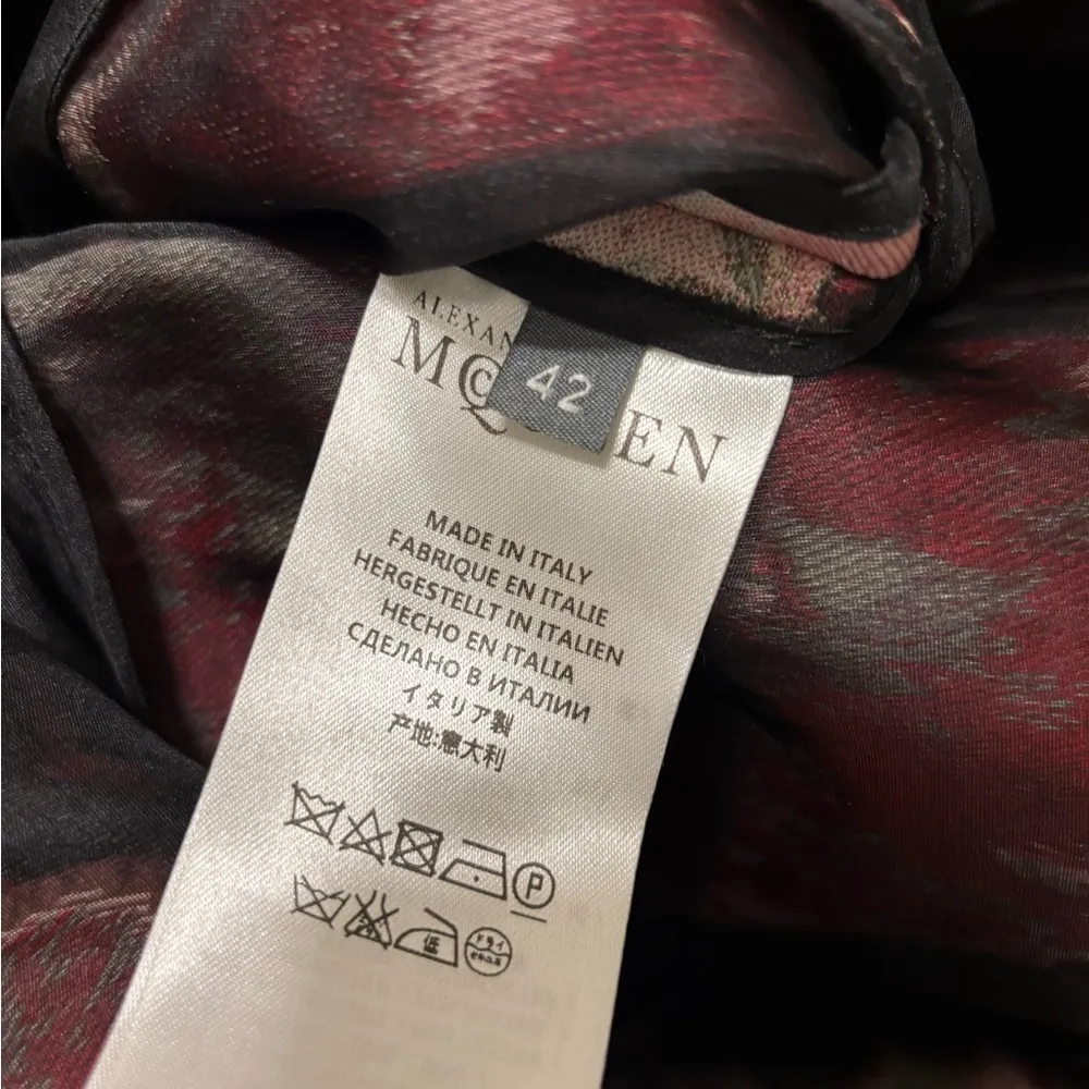 nwt Alexander McQueen floral dress - Image 8