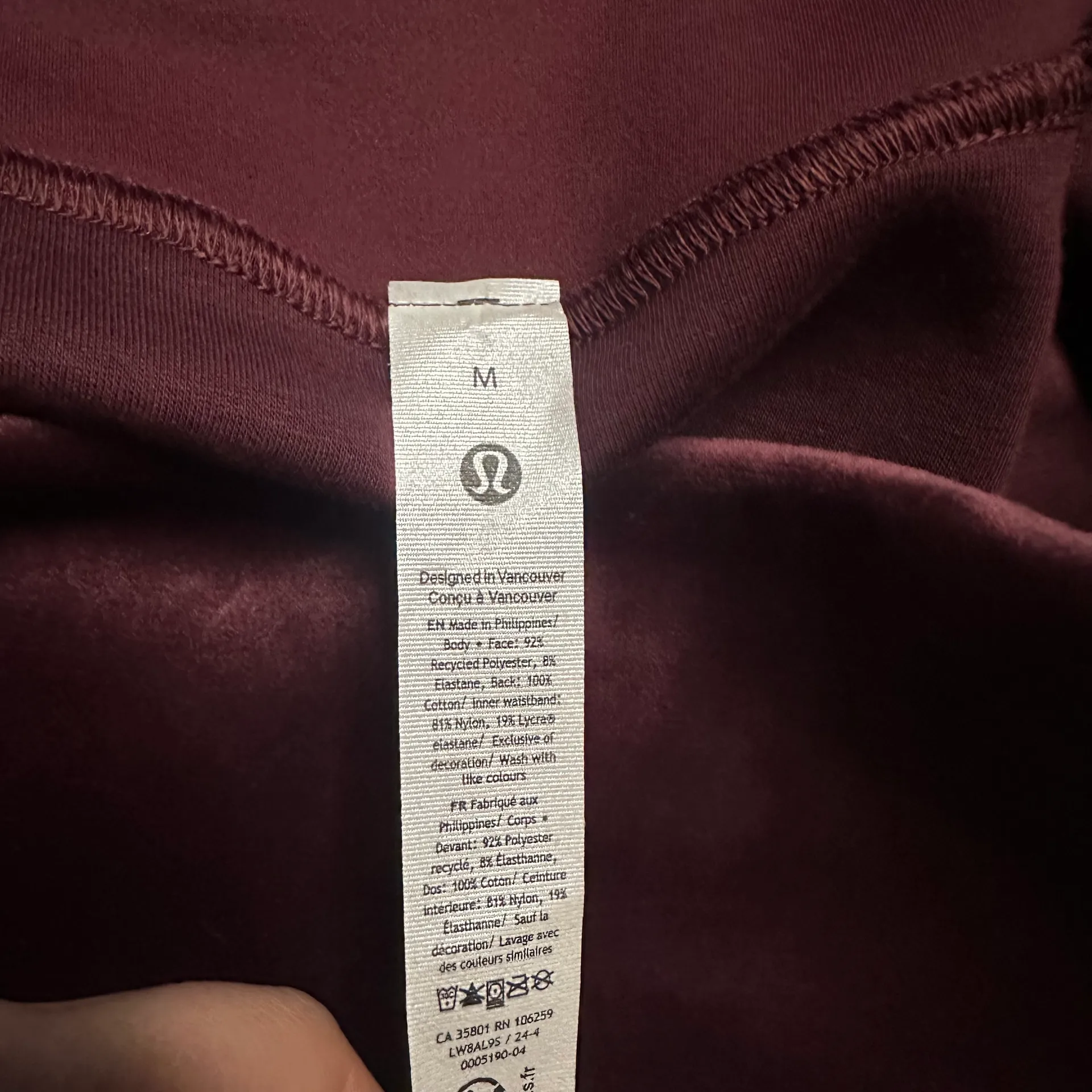 Scuba High Rise Mini Skirt Velvet NWT Size Medium (GARN) LW8AL9S - Image 11