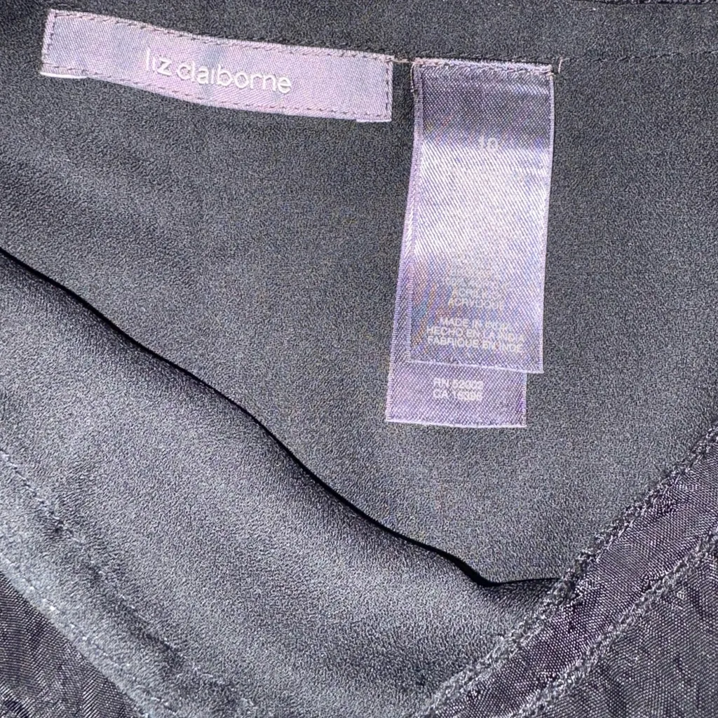 Liz Claiborne Black Midi Skirt - Image 6