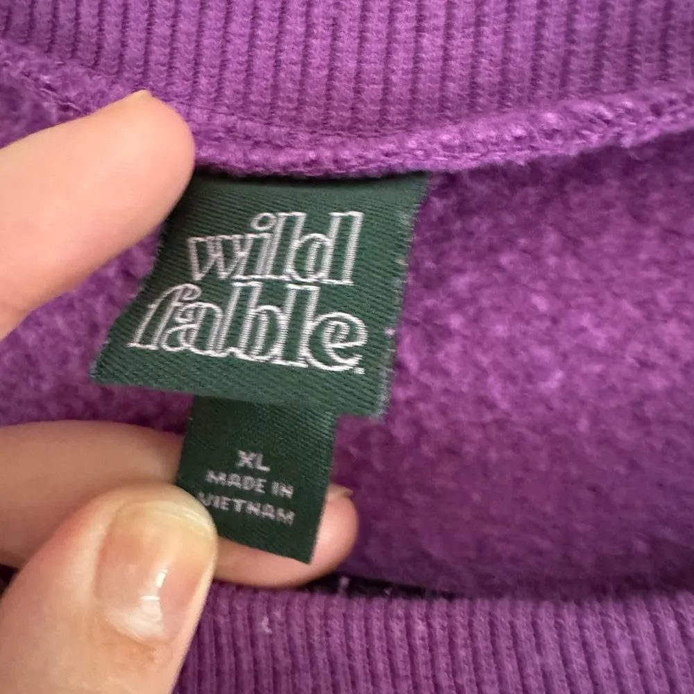 Wild Fable  Purple Sweater - Image 3