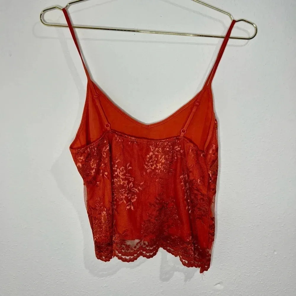 🆕 Heart Hips Rust Colored Lace Tank - Image 6
