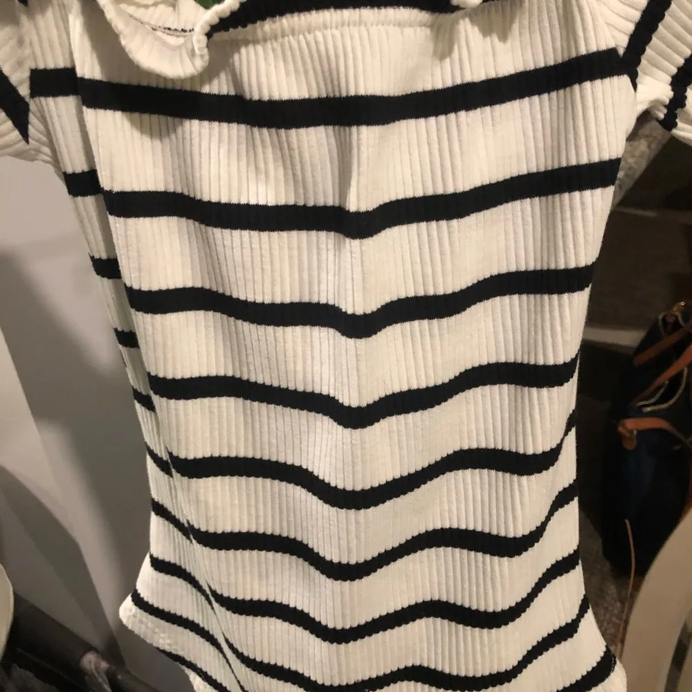 White & Black Body Suit Size L - Image 2