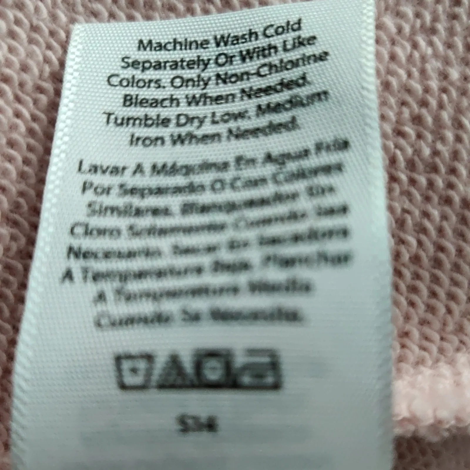 Free Assembly Pink Smocked Sleeve Mini Shift Dress L Casual Classic Preppy Size L - Image 8