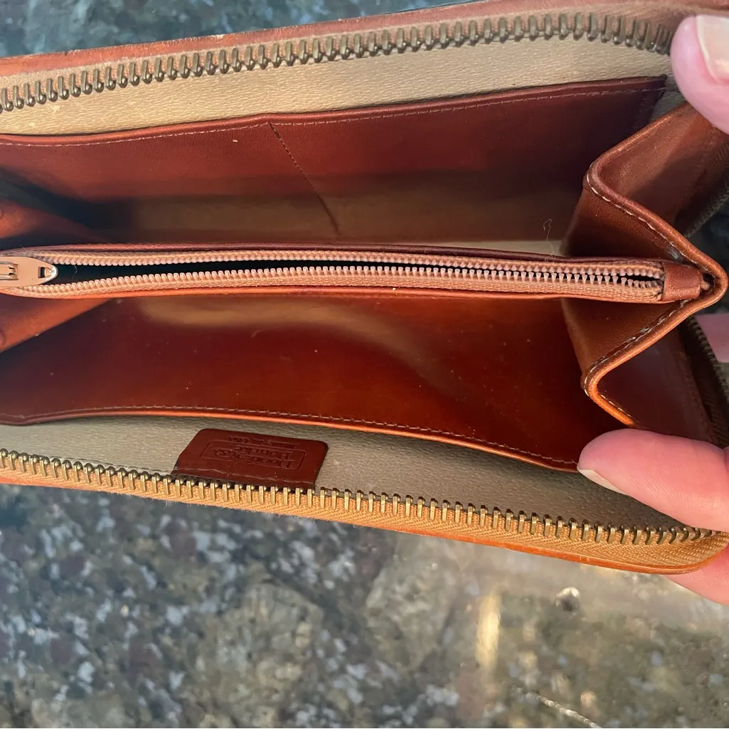 Dooney & Bourke vintage black belt pebbled leather convertible crossbody bag - Image 12