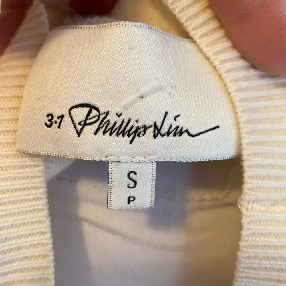 3.1 Phillip Lim Cream Drop Needle Distressed Wool Mohair Sweater - Image 7