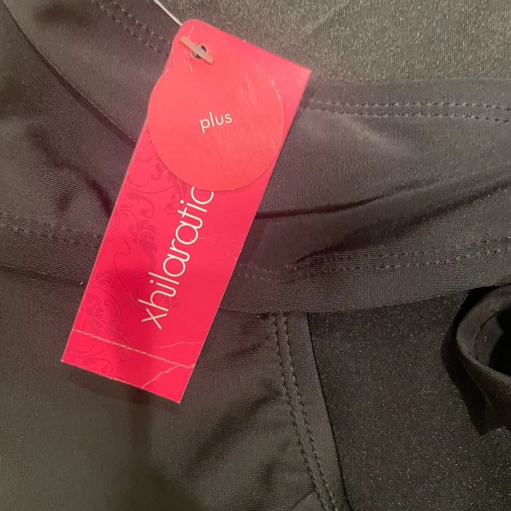 NWT! Plus Size Black One Piece Swimsuit - Image 3