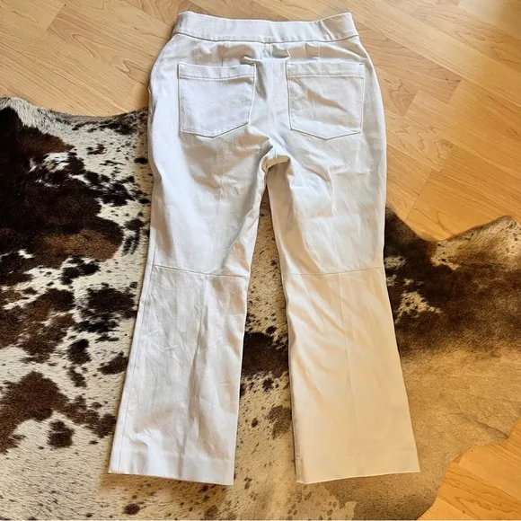 SPANX White‎ On the Go Ankle Slim Straight Pants Size Small Petite - Image 9