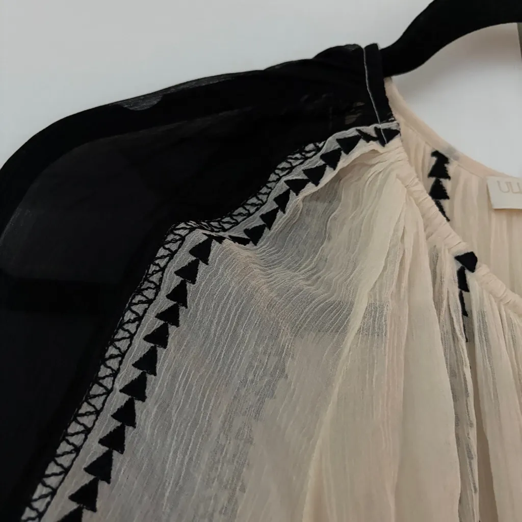 Ulla Johnson Loreli Dress Moonflower Size 14 NEW Boho Bohemian Flowy Tassel Tier - Image 12