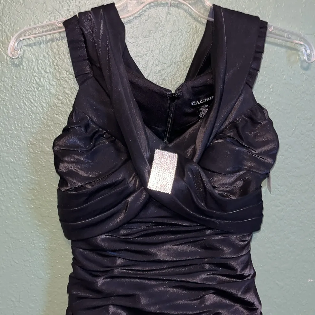 NEW Vintage Dress Midi Pencil Sleeveless Formal Special Occasion Elegant Dress - Image 4