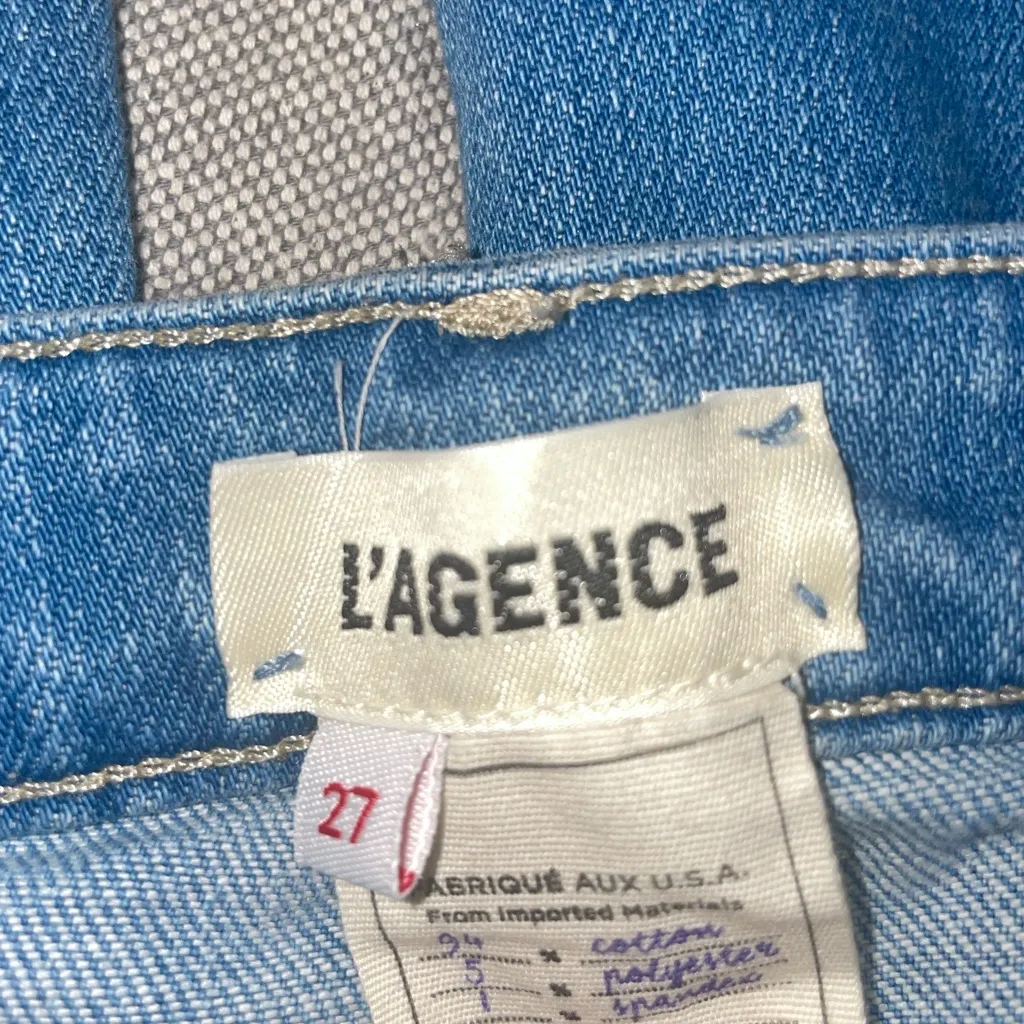 Woman’s size 27 flare L'Agence jeans - Image 4