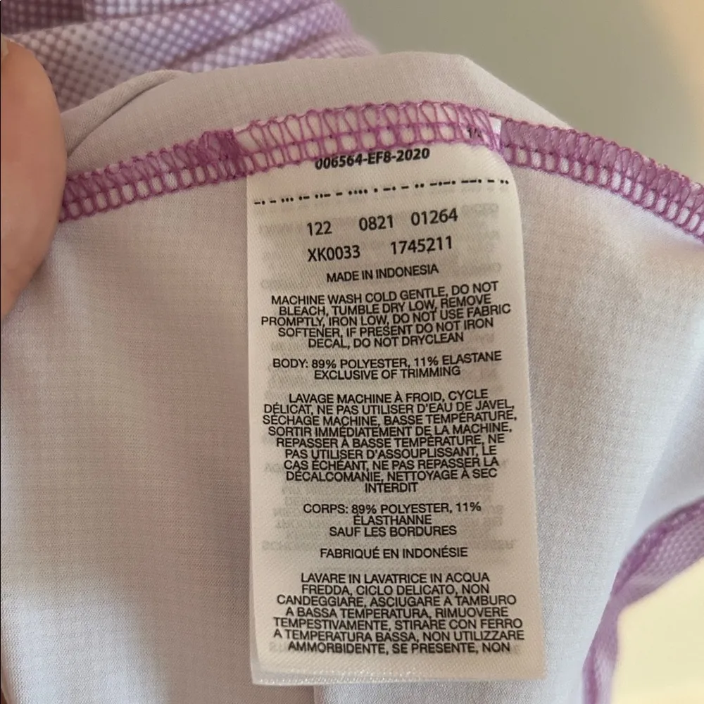 Columbia lavender patterned athletic dress - Image 3