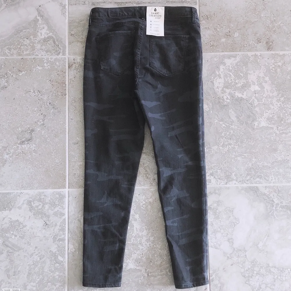 Anthropologie’s Sanctuary Camo Jeans Cotton Skinny Leg Black Size 28 NWT $89.00 - Image 7