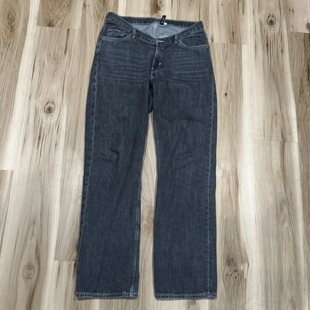 Weekday Twin Denim Trouser Black Jeans Women’s 31 - Image 2