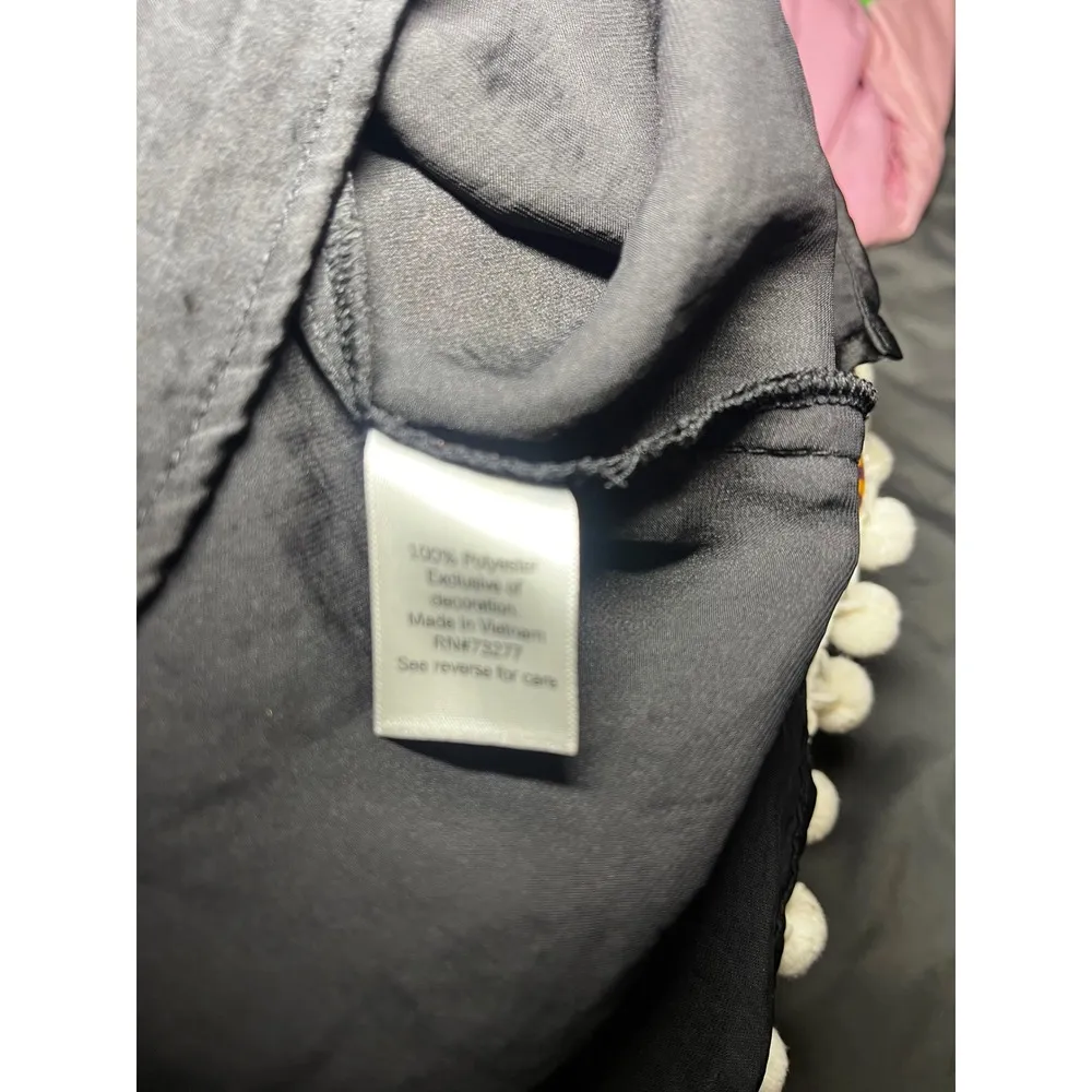 ✨Nine West Black Lace Trim Cami Tank Top Blouse Women's XXL - Image 6