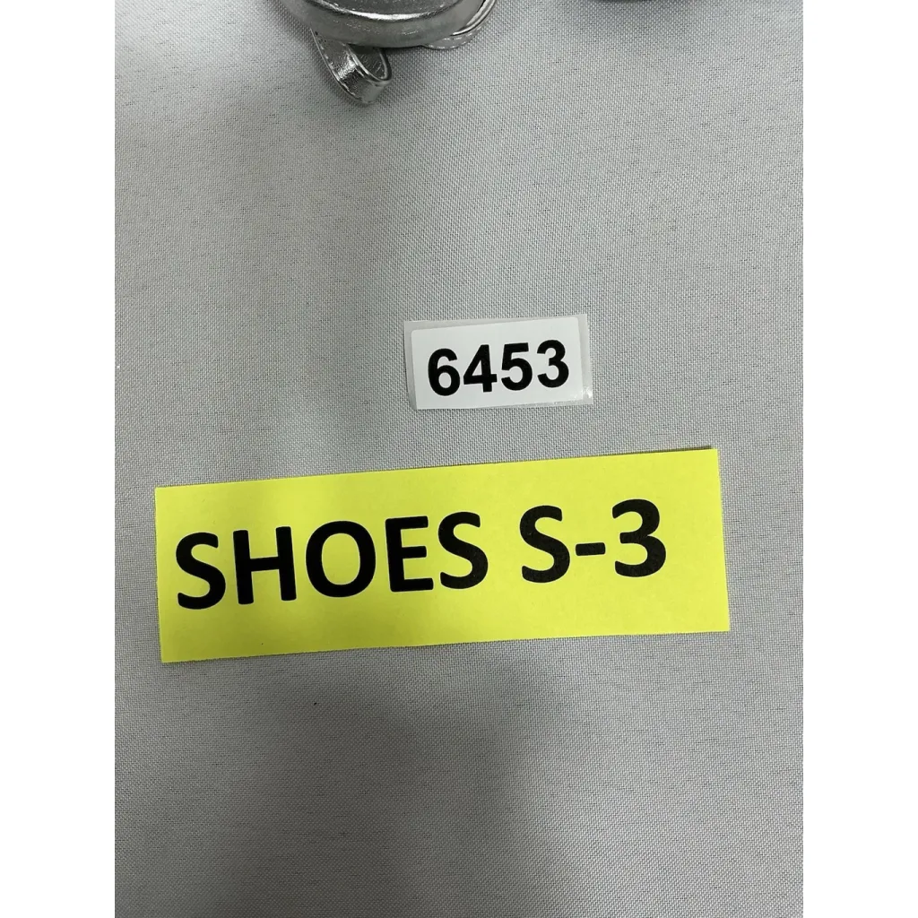 Womans NWOT Abbleet Strappy Formal Sandals 11 Silver Heel Open Toe - Image 8