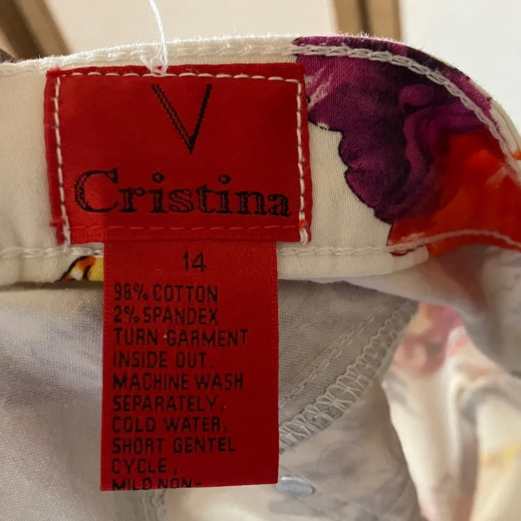 V Cristina Floral Slacks 14 - Image 2