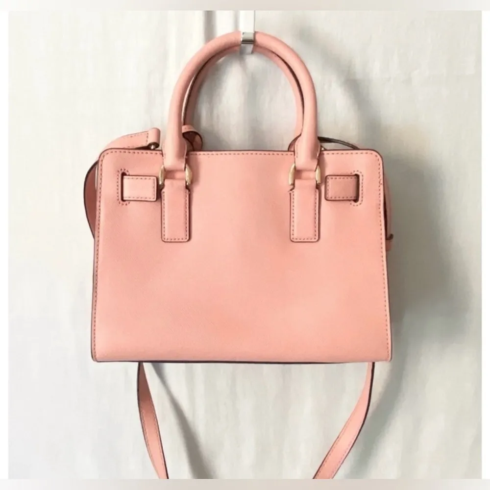 Michael Kors Dillon Pale Pink Leather Medium Saffiano Leather Satchel NWOT - Image 4