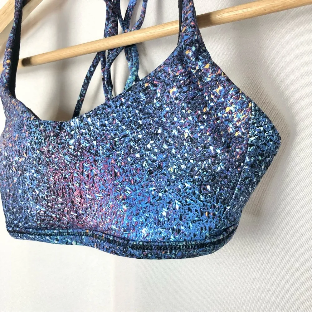 Lululemon Free to Be Zen Strappy Back Athletic Sports Bra 2 - Image 5