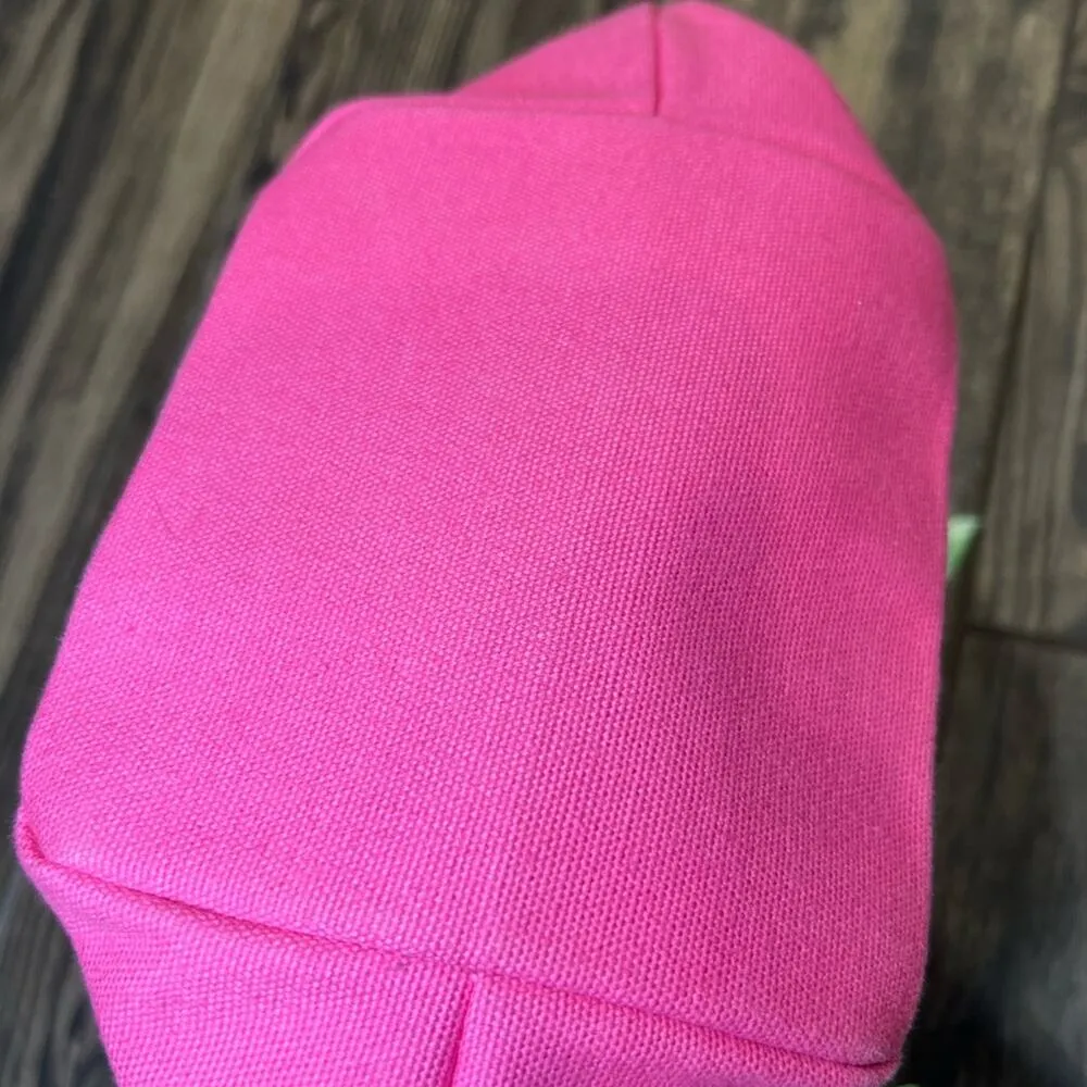 Tiannl Pink and Green Top Handle Bag - Image 2