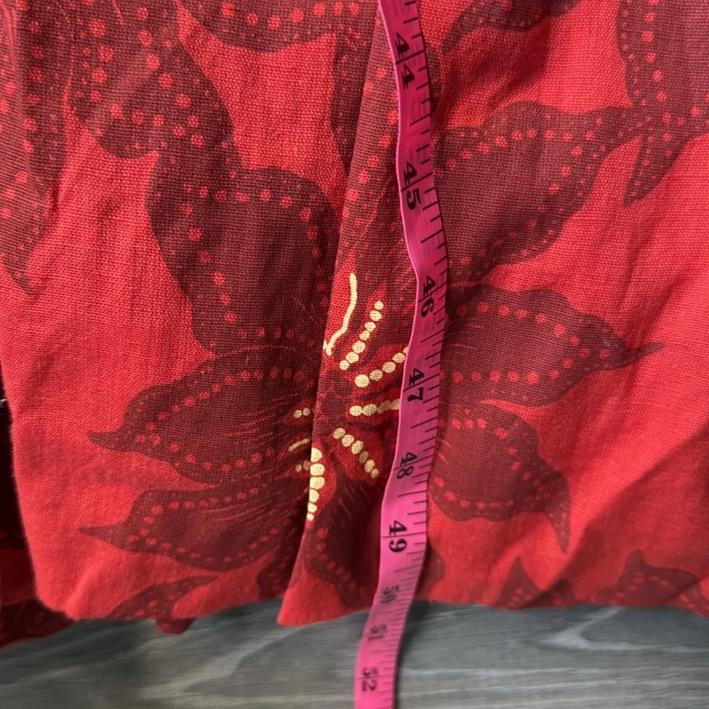 Tuckernuck OMIKA Sorrento A-Line 4-Tier Maxi Dress, Red - Image 10