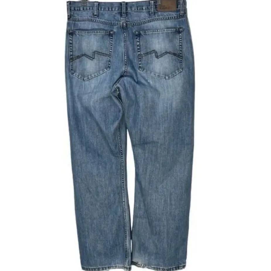 Wrangler Relaxed Boot Cut Jeans Size 34x30 - Image 2