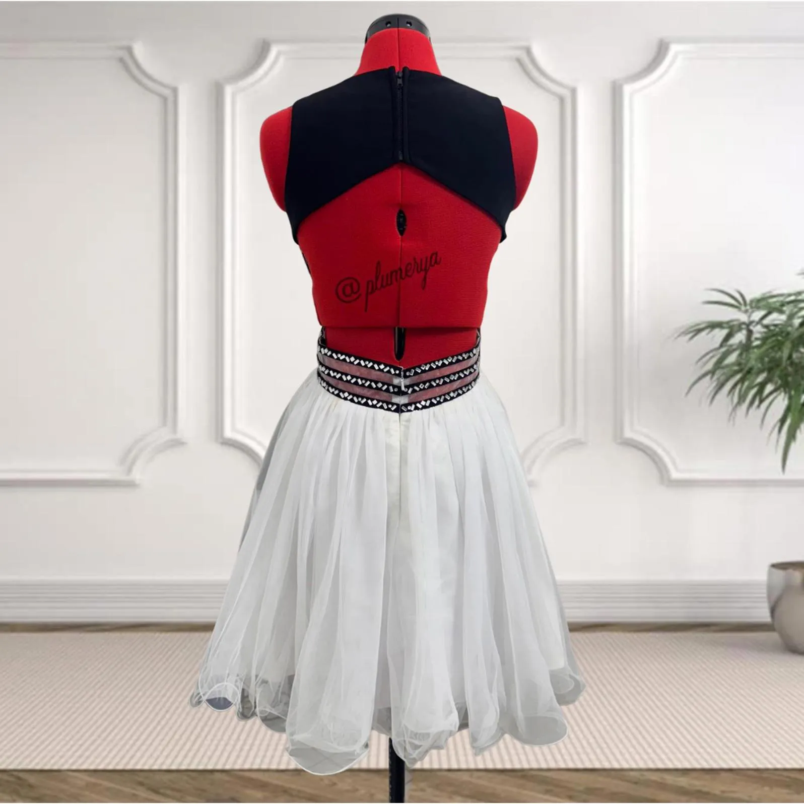 Blonde Nites Backless Mini Cocktail Prom Homecoming Dress Juniors Size 3 Black - Image 3