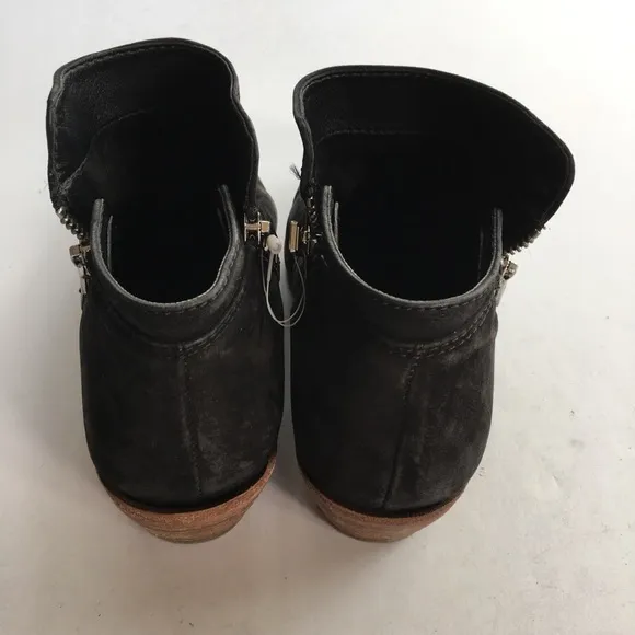 Sam‎ Edelman PACKER ANKLE BOOTIE Black Leather 6.5W Wide - Image 6