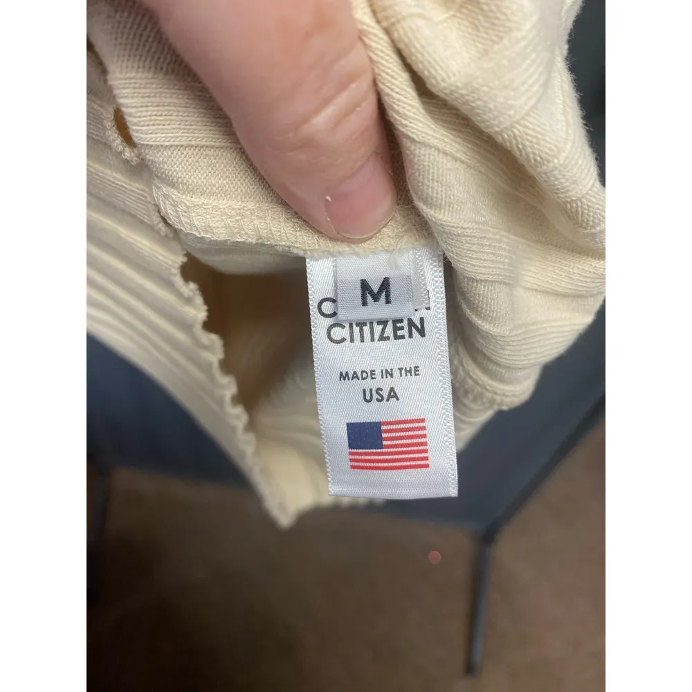 Cotton Citizen asymmetric cut-out knitted dress medium NWOT  (b43 ) - Image 9