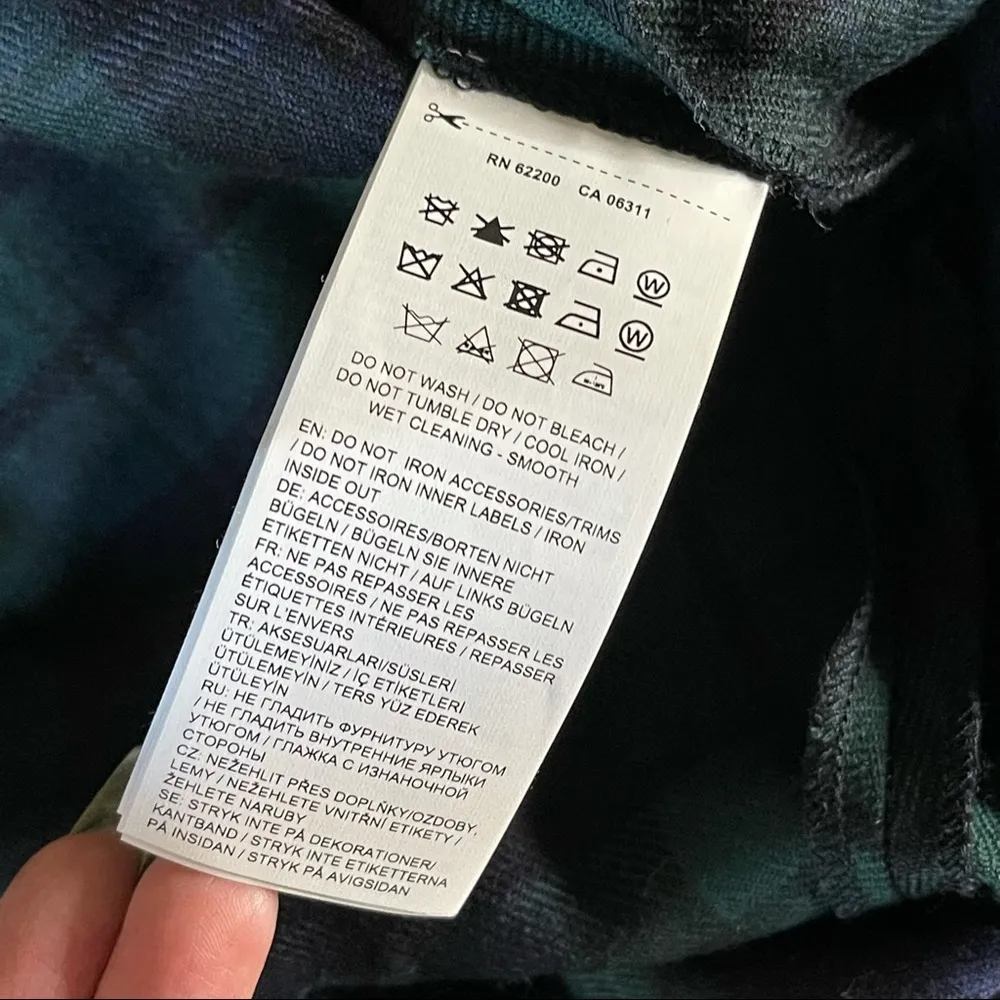 Fenty x Puma Sweatshirt w/ Mini Tartan Plaid Dress in Charcoal - Image 9