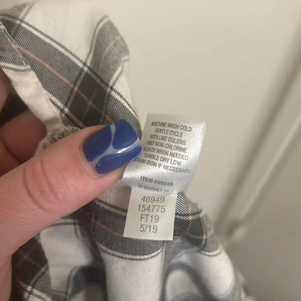 ✨Garnet Hill Essential Long Cotton Sz 6 Tunic✨ - Image 9