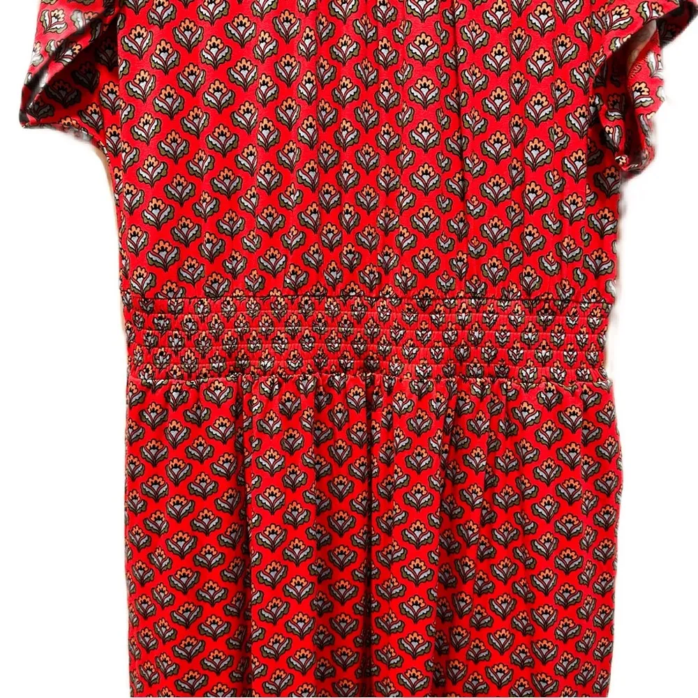 BODEN Thea Sleeveless Midi Dress Pink Tulip Pop Size UK 14 US 10R EUC - Image 3