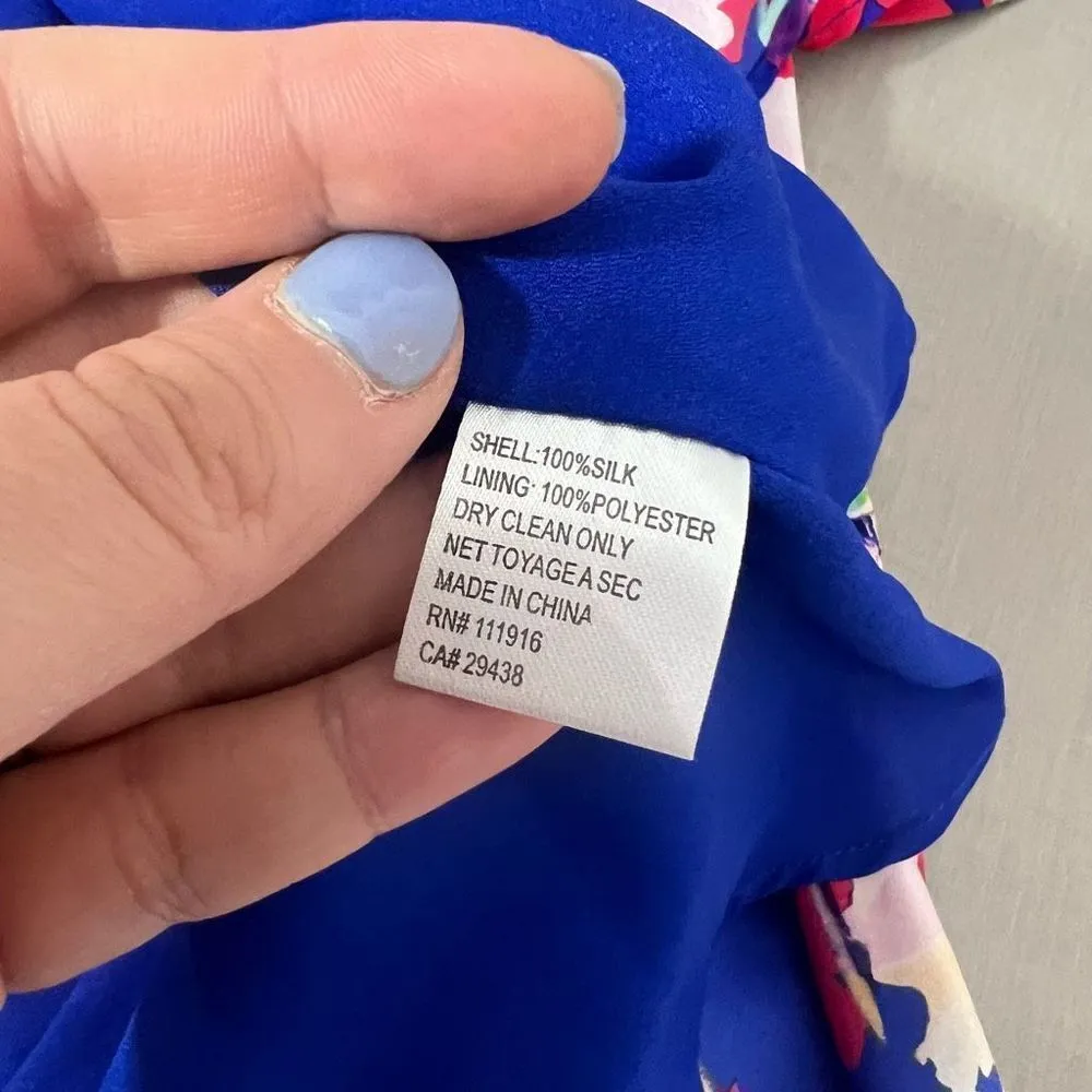 Yumi Kim soho mixer silk dress in vermillion blooms - Image 9