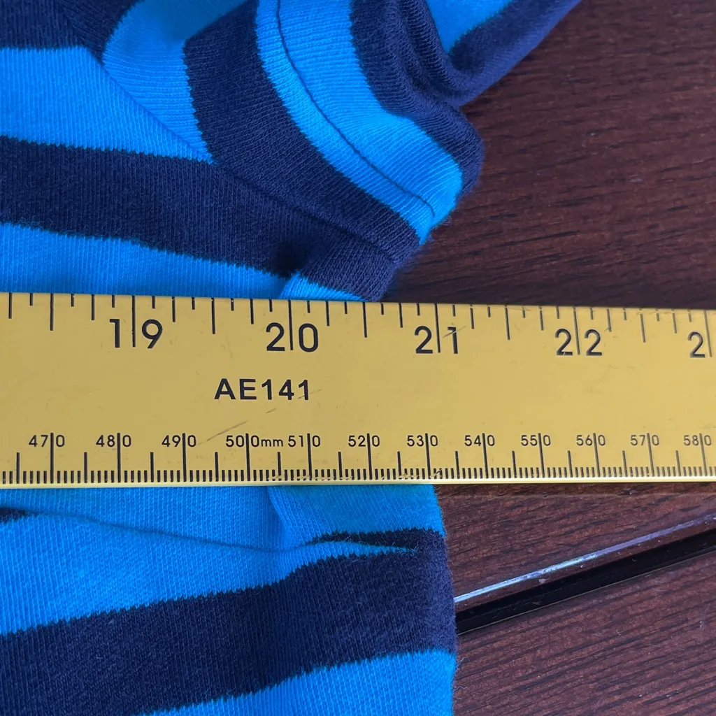 Nautical Striped Lace-Up shirt midi dress - Image 4