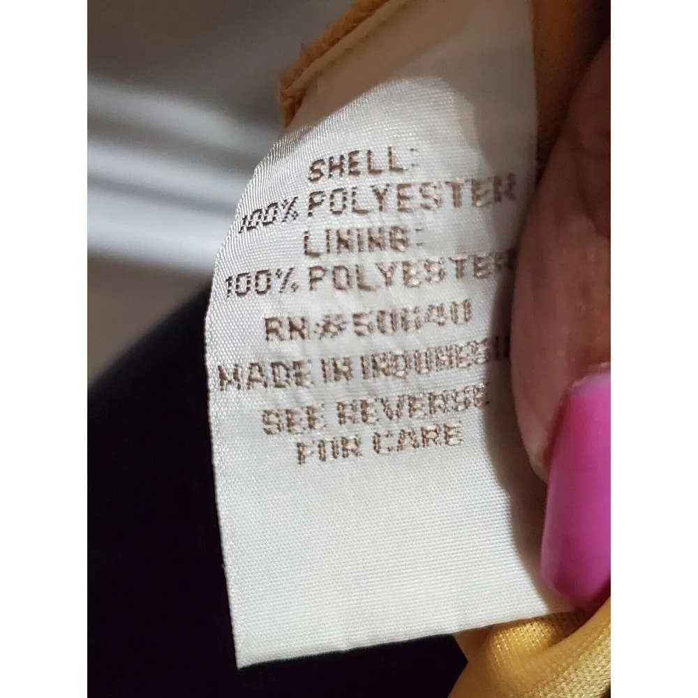 Jonathan Martin Women Multicolor Polyester Boat Neck Short Sleeve Shirt Size P/L - Image 9