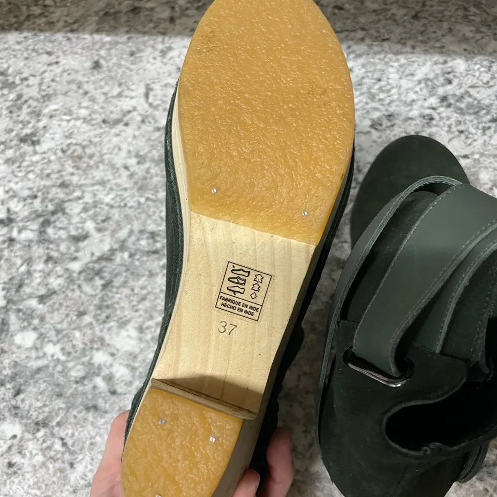 FREE PEOPLE Hunter Green Bungalow Clog Boots - Image 5