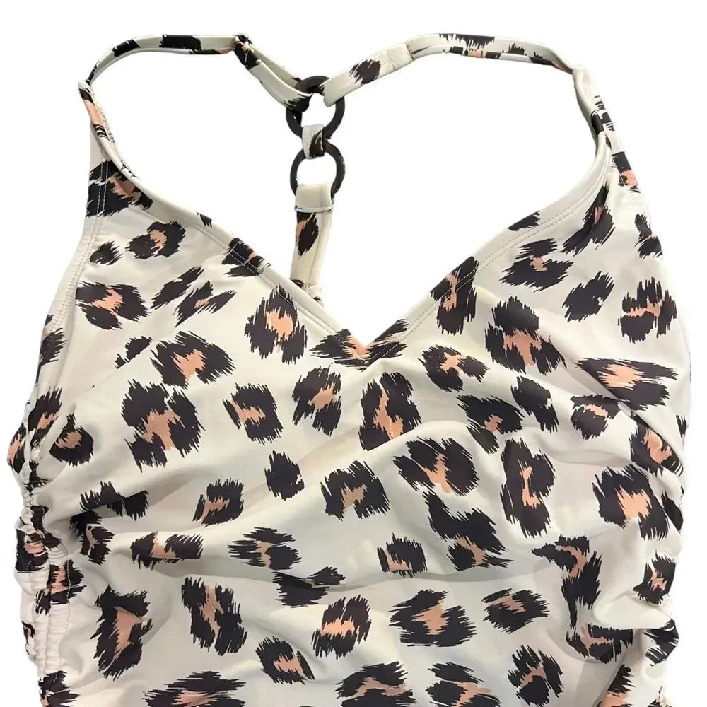 Kona Sol Women's Swim Kona Sol Tortoise Ring One Piece Swimsuit Medium - Image 4