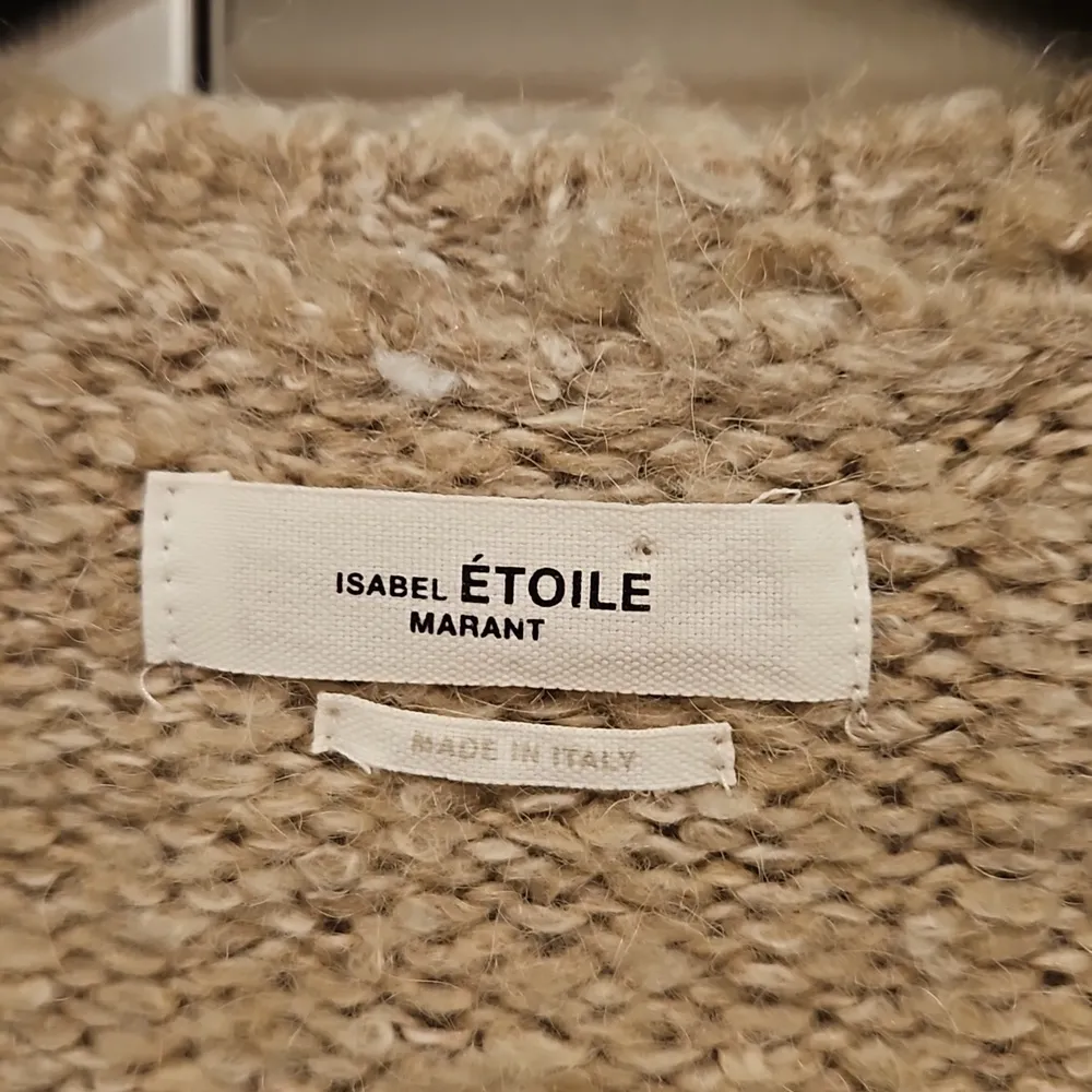 đź’•ISABEL MARANT ETOILEđź’• Shaelyn Sweater ~ Alpaca Blend Beige EU 38 - Image 14