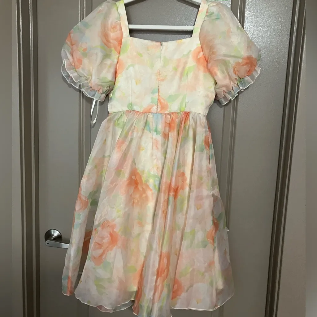 JessaKae Poppy Dress Size Small Orange - Image 5