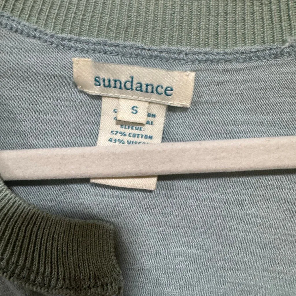 Sundance Womens Small Multicolor Cozy Canyon Knit Bell Sleeve Boho Blouse Size S - Image 6