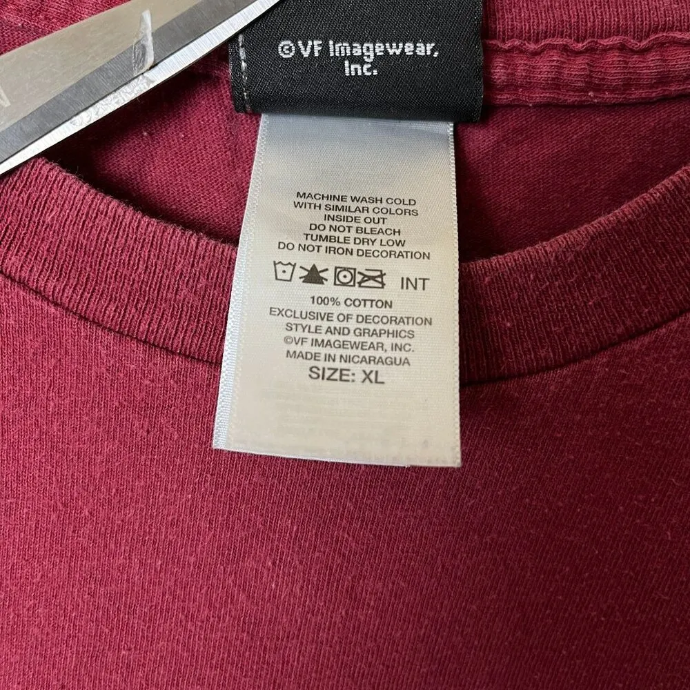 Harley Davidson Fort Myers Florida T Shirt Large L Red Graphic Tee - Image 6