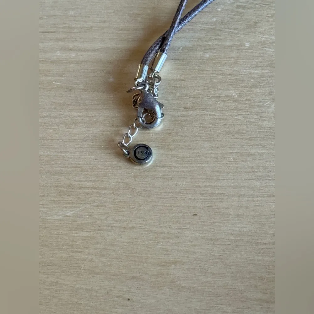 1948 Gold Leaf Pendant Necklace - Image 4