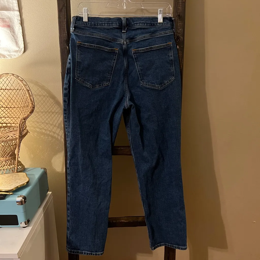 Abercrombie & Fitch Ankle Straight Ultra High Rise Jeans - Image 3