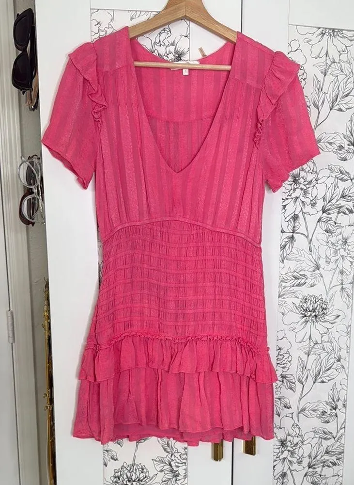 Love Shack Fancy  Rena watermelon ice mini dress - Image 11