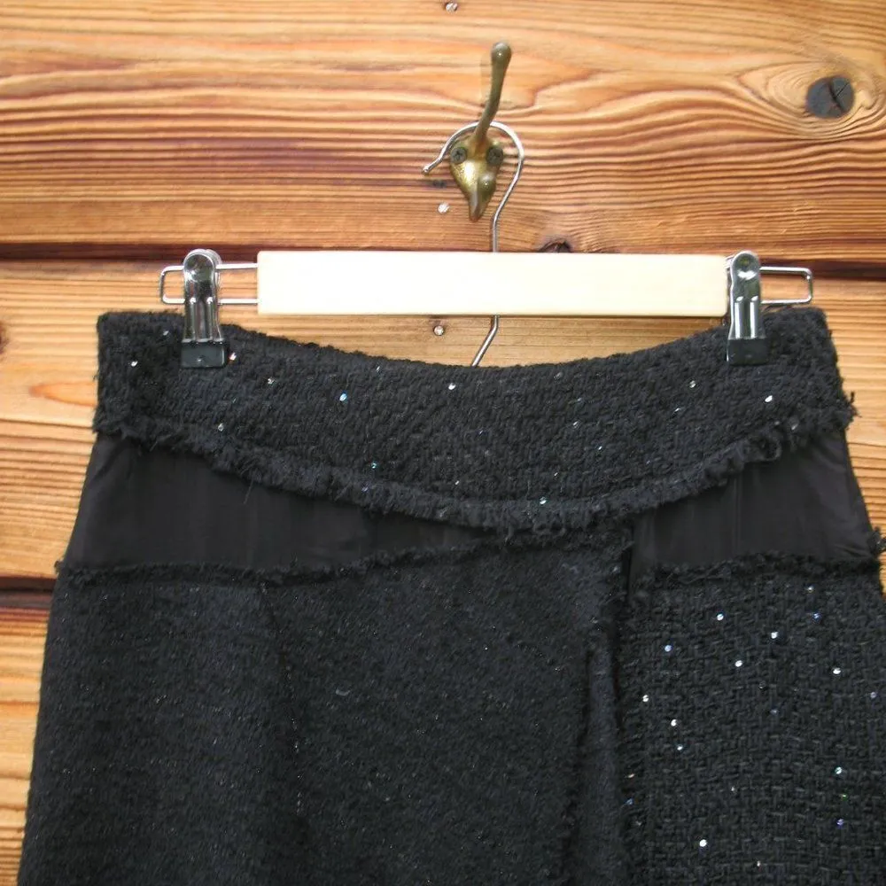 NWT Zara Tweed Sequin A Line Mini Skirt - Image 8