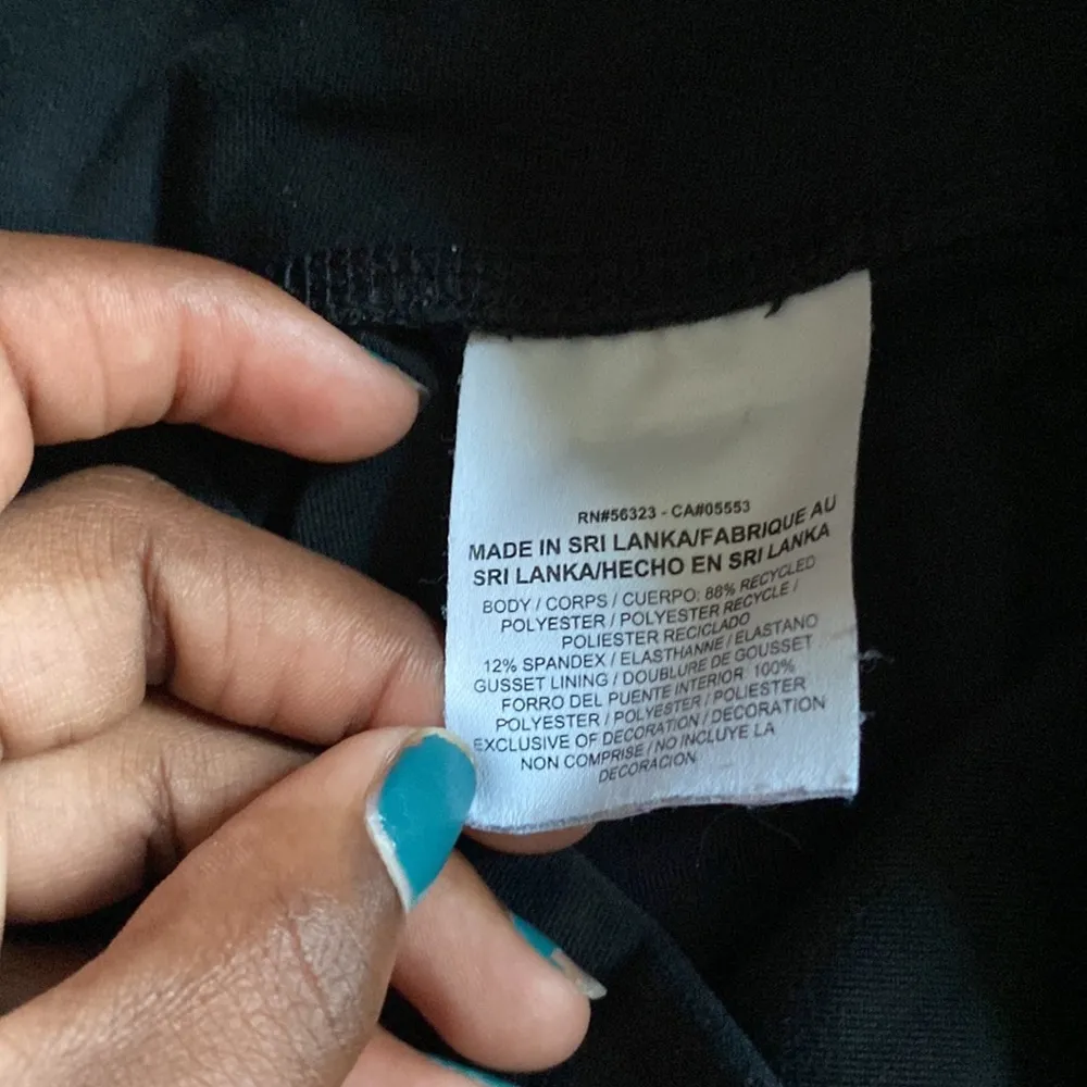 Nike Dri-FIT Black Athletic Training Pants SIZE M - Image 3