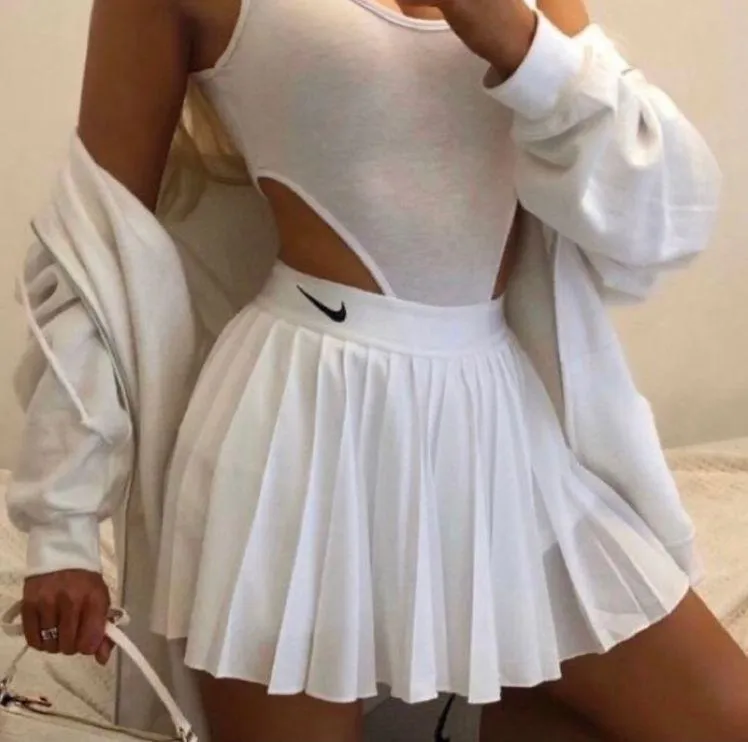 Court Victory Skirt White XS - Image 10